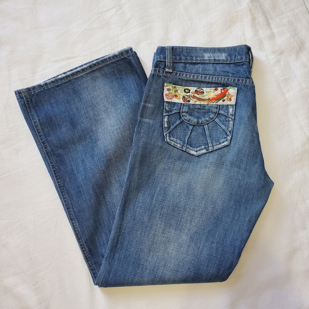 Joe's Jeans Floyd Vintage 1971 Wide Flare *style - mid section size 29*